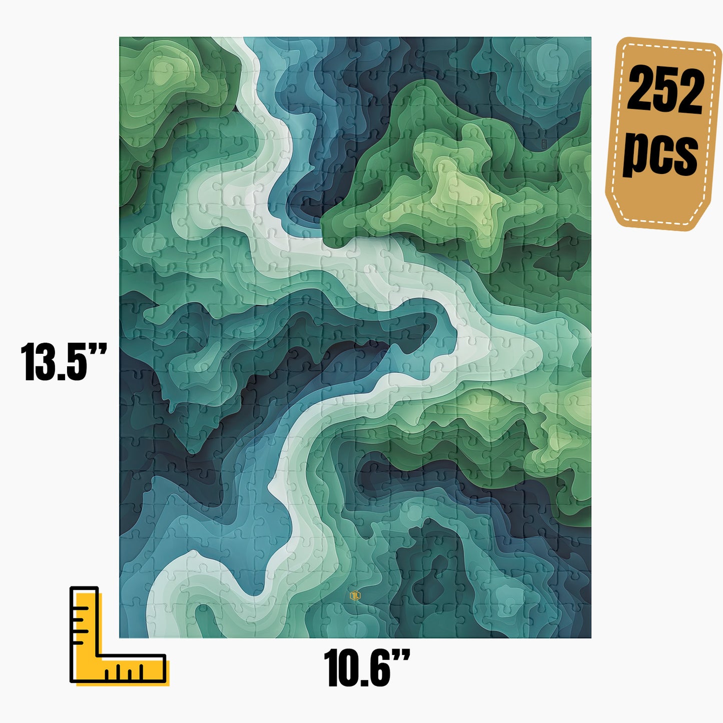 Modern Abstract Art Puzzle | S1A9