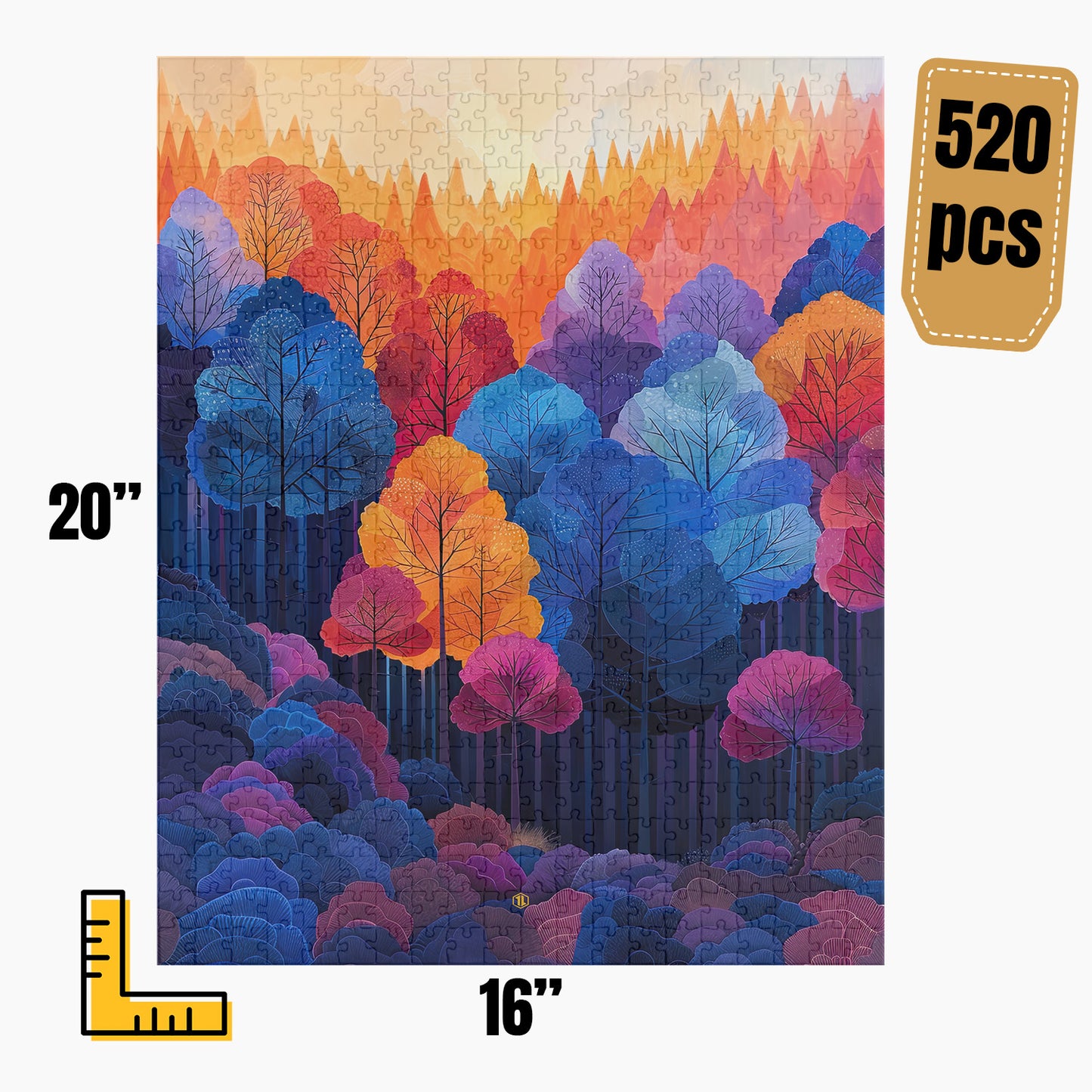 Modern Abstract Art Puzzle | S1A23