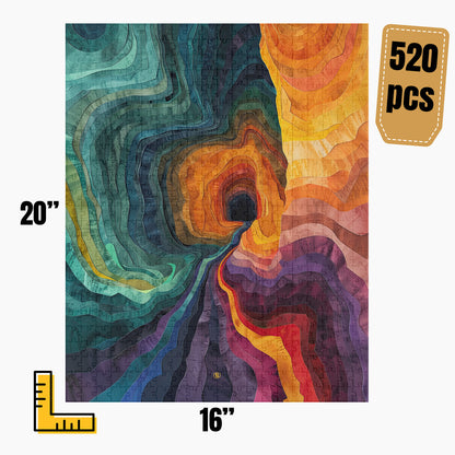 Modern Abstract Art Puzzle | S1A24