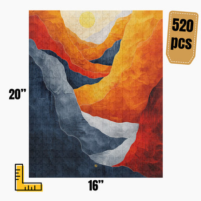 Modern Abstract Art Puzzle | S1A34