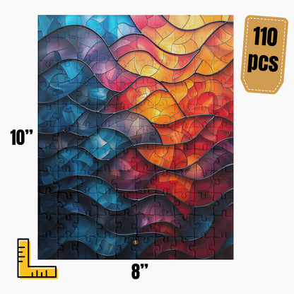 Modern Abstract Art Puzzle | S1A35