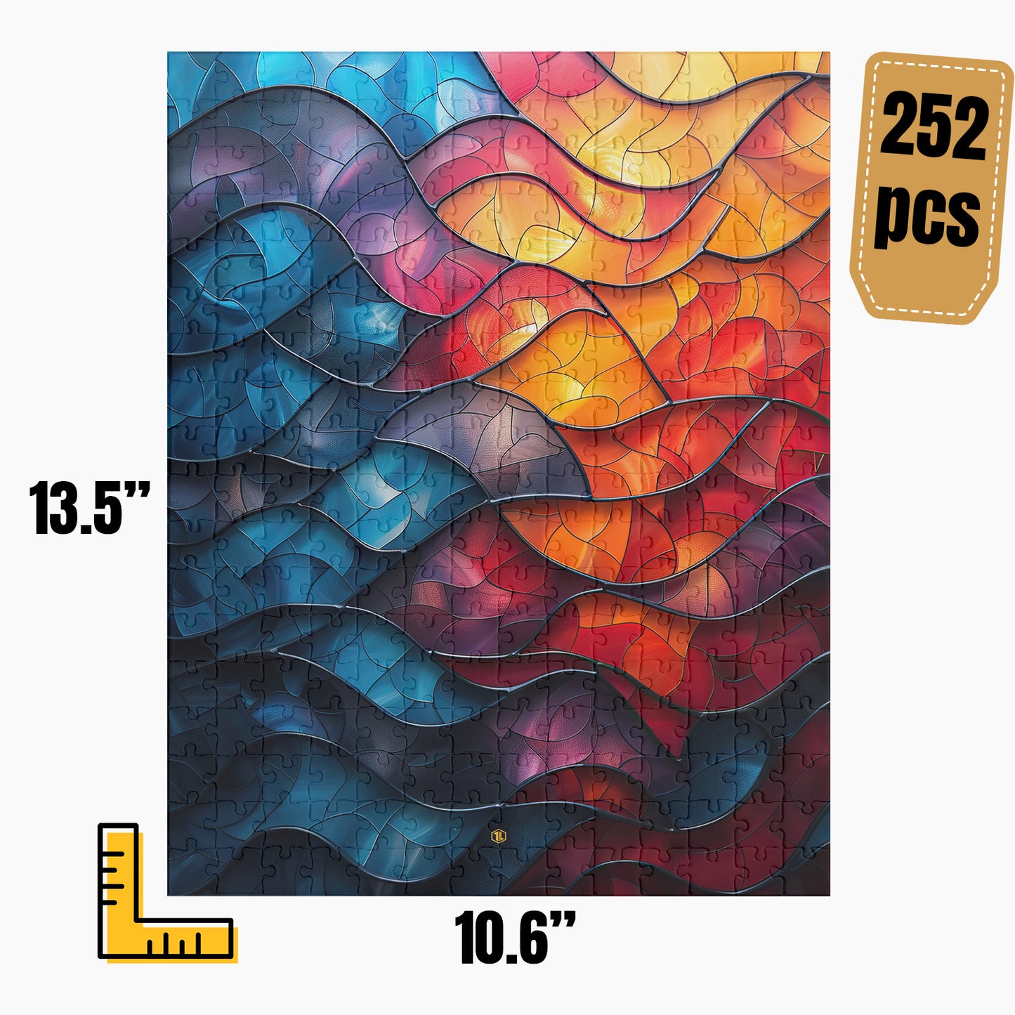 Modern Abstract Art Puzzle | S1A35