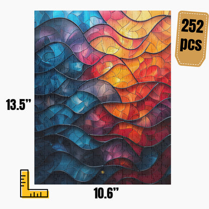 Modern Abstract Art Puzzle | S1A35