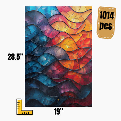 Modern Abstract Art Puzzle | S1A35