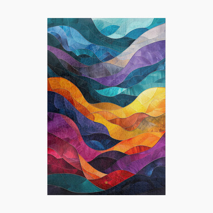 Modern Abstract Art Puzzle | S1A44