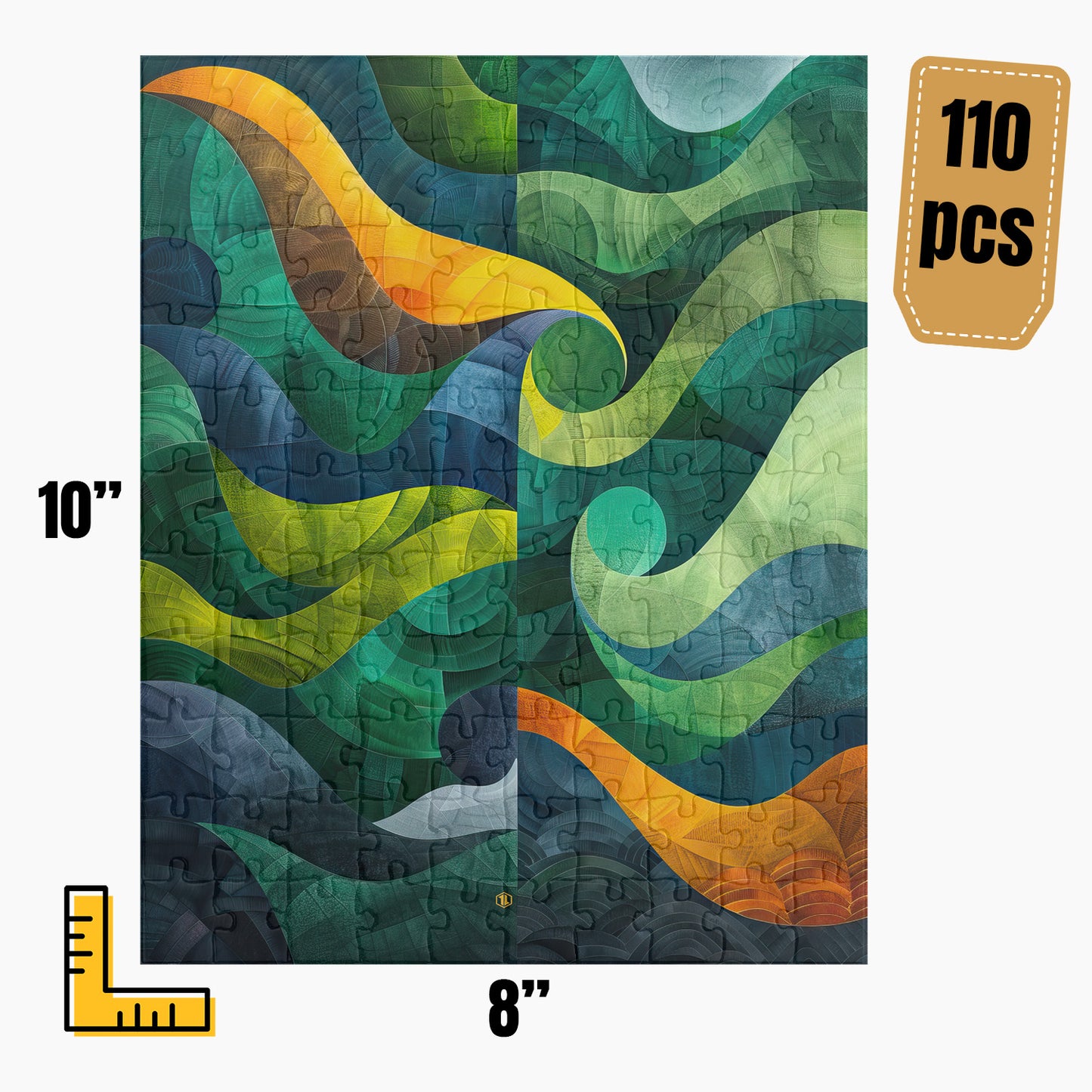 Modern Abstract Art Puzzle | S1A46