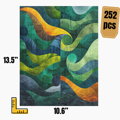 Modern Abstract Art Puzzle | S1A46