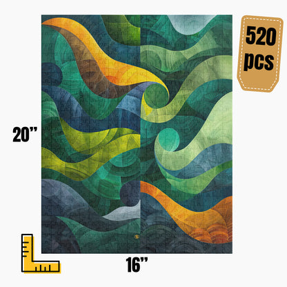 Modern Abstract Art Puzzle | S1A46