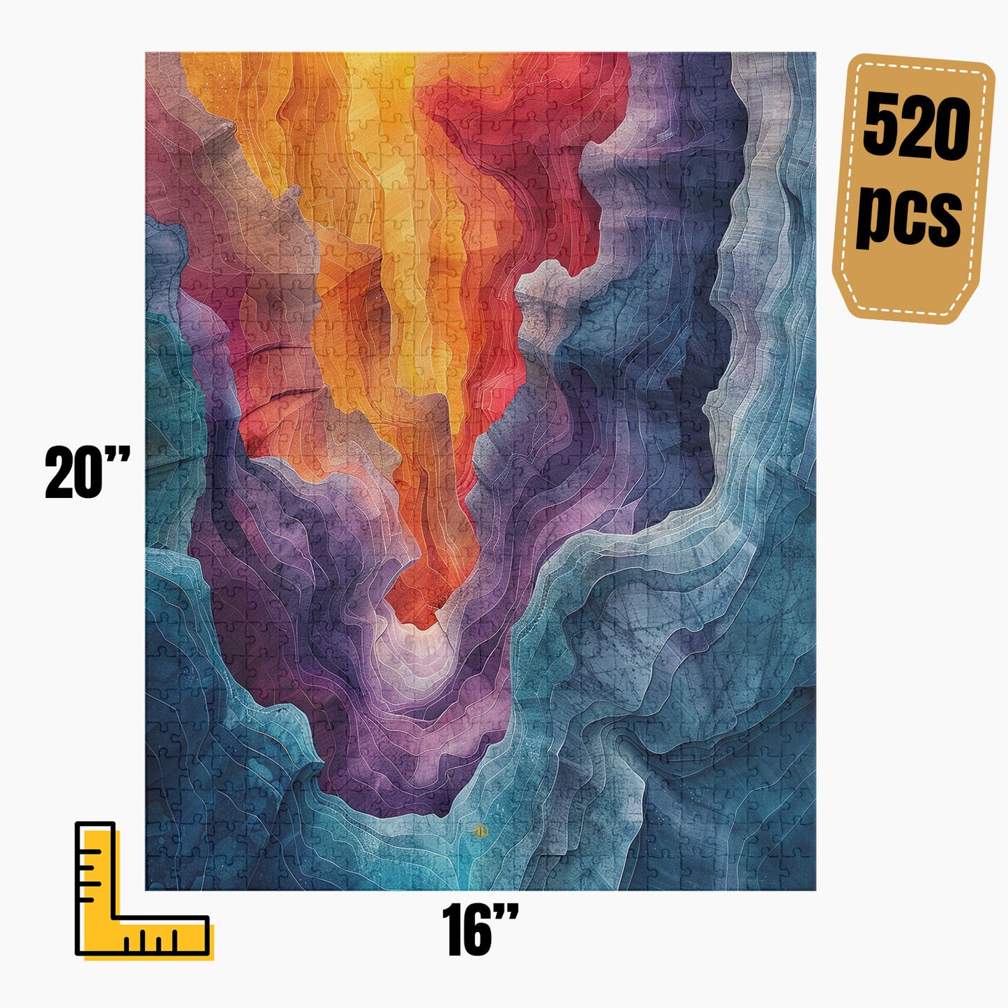 Modern Abstract Art Puzzle | S1A48