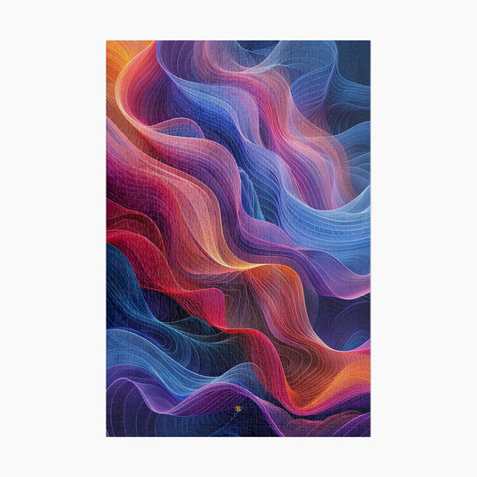 Modern Abstract Art Puzzle | S1A50