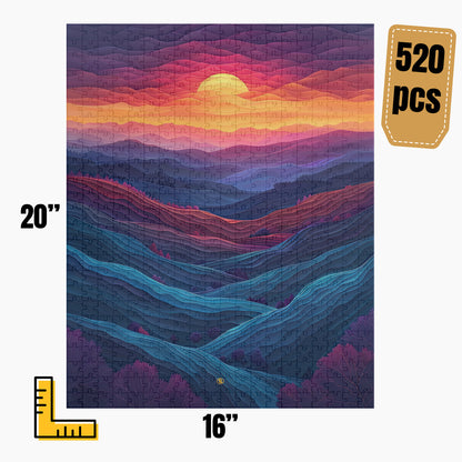 Modern Abstract Puzzle | S2A33