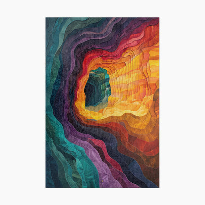 Modern Abstract Puzzle | S6A6