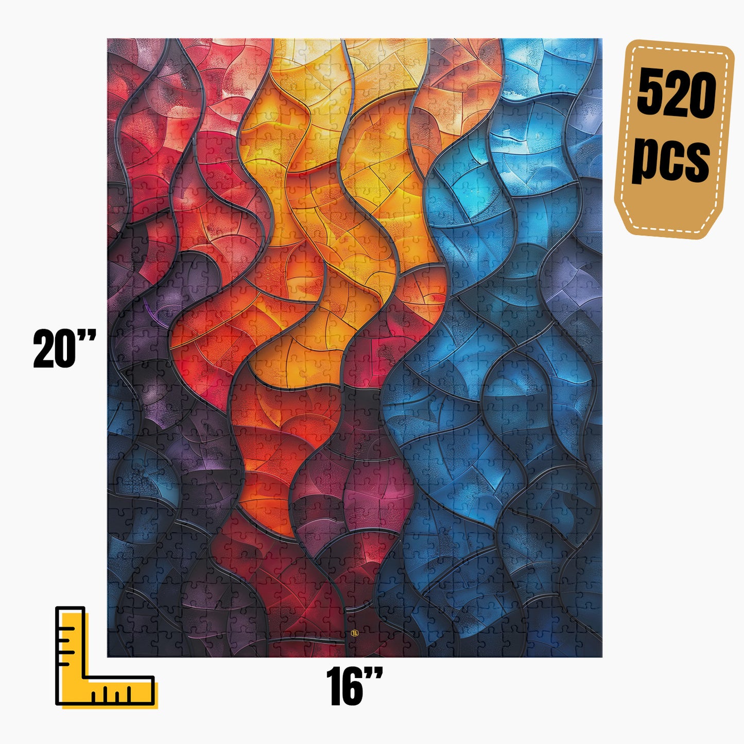 Modern Abstract Puzzle | S6A36