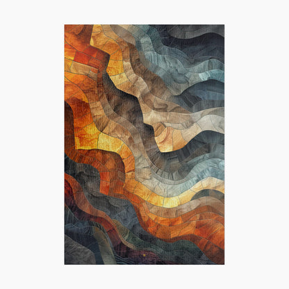 Modern Abstract Puzzle | S10A3