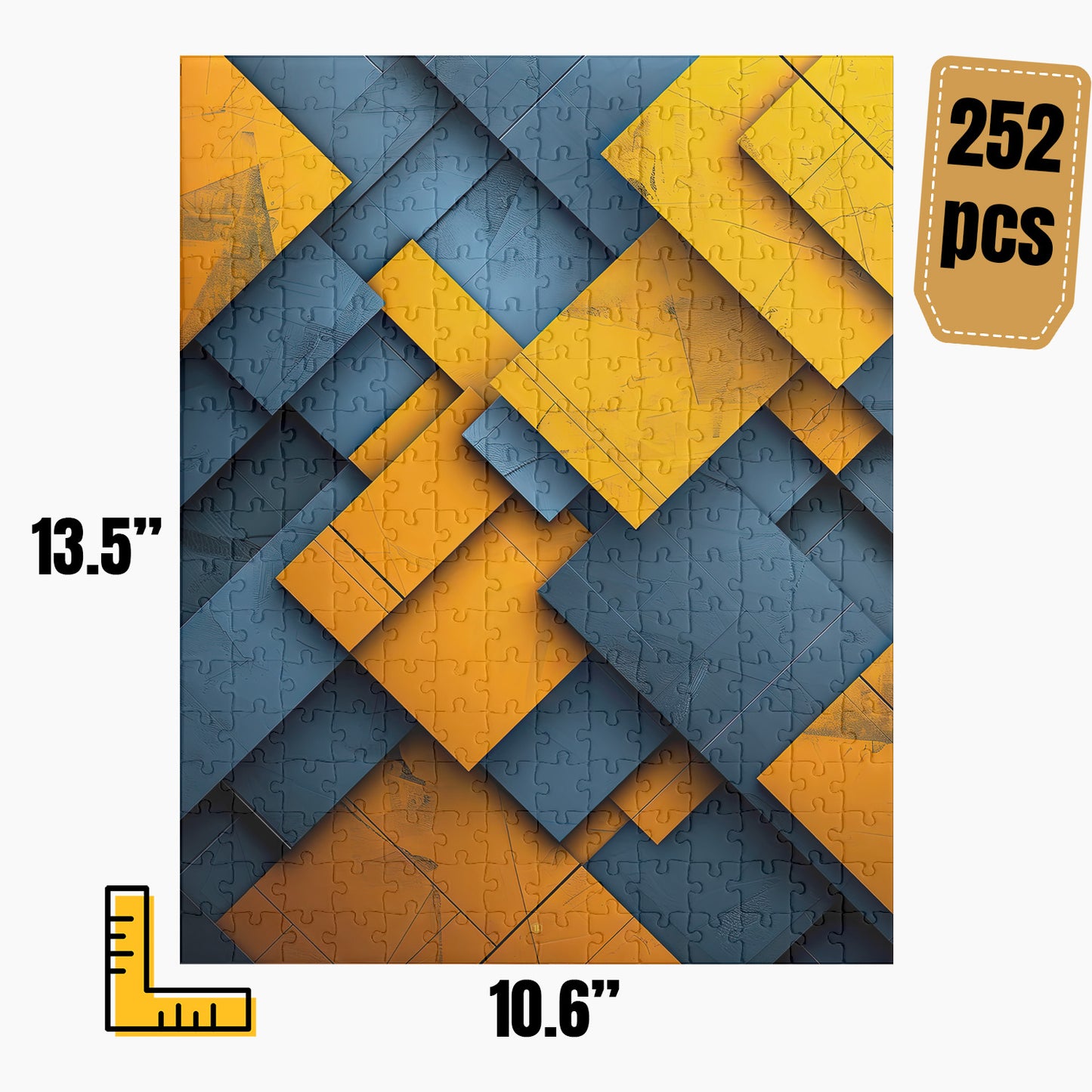 Modern Abstract Puzzle | S10A6