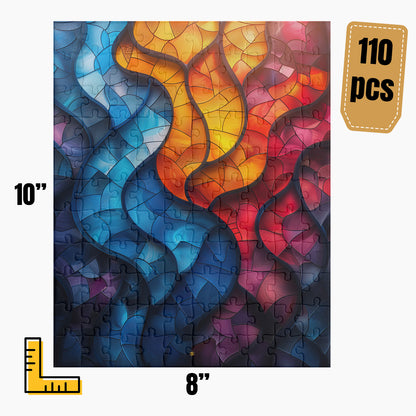 Modern Abstract Puzzle | S10A22