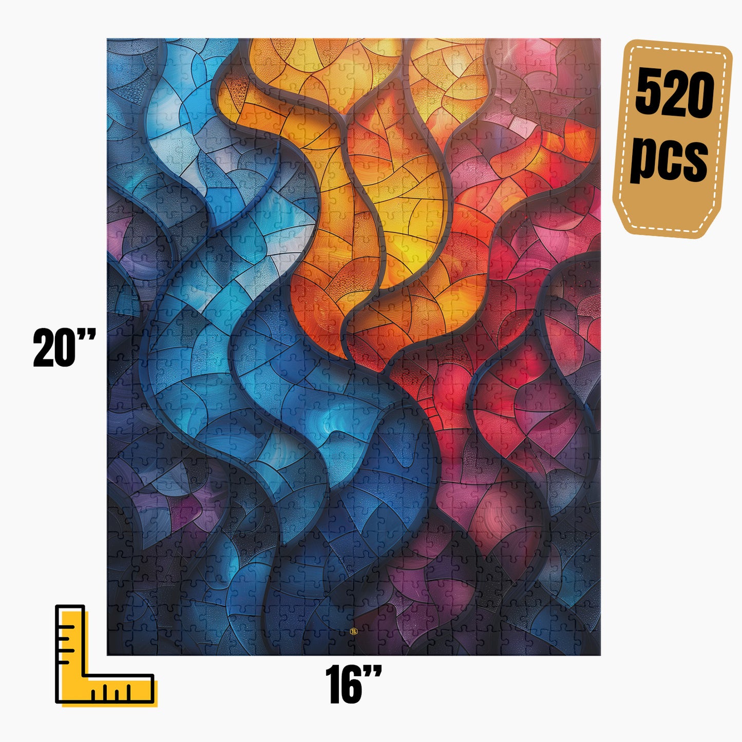 Modern Abstract Puzzle | S10A22