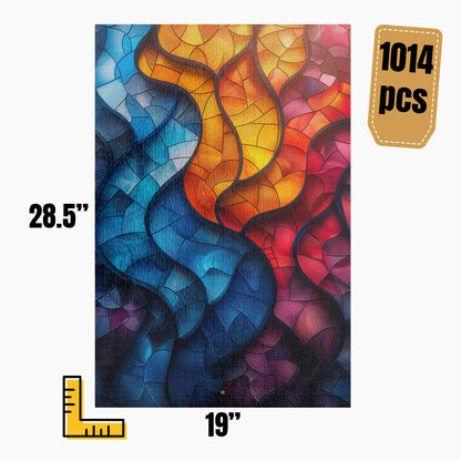 Modern Abstract Puzzle | S10A22