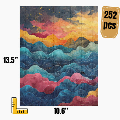 Modern Abstract Puzzle | S10A37