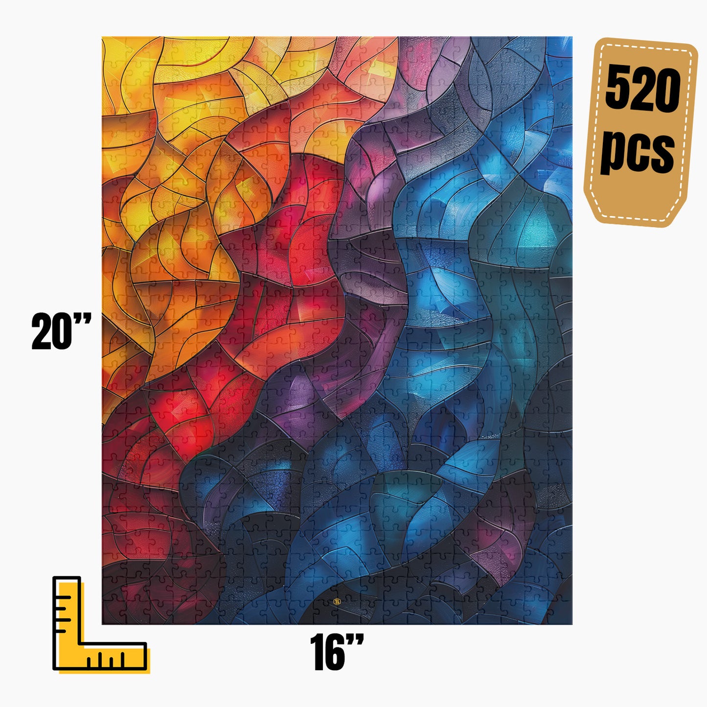 Modern Abstract Puzzle | S11A25