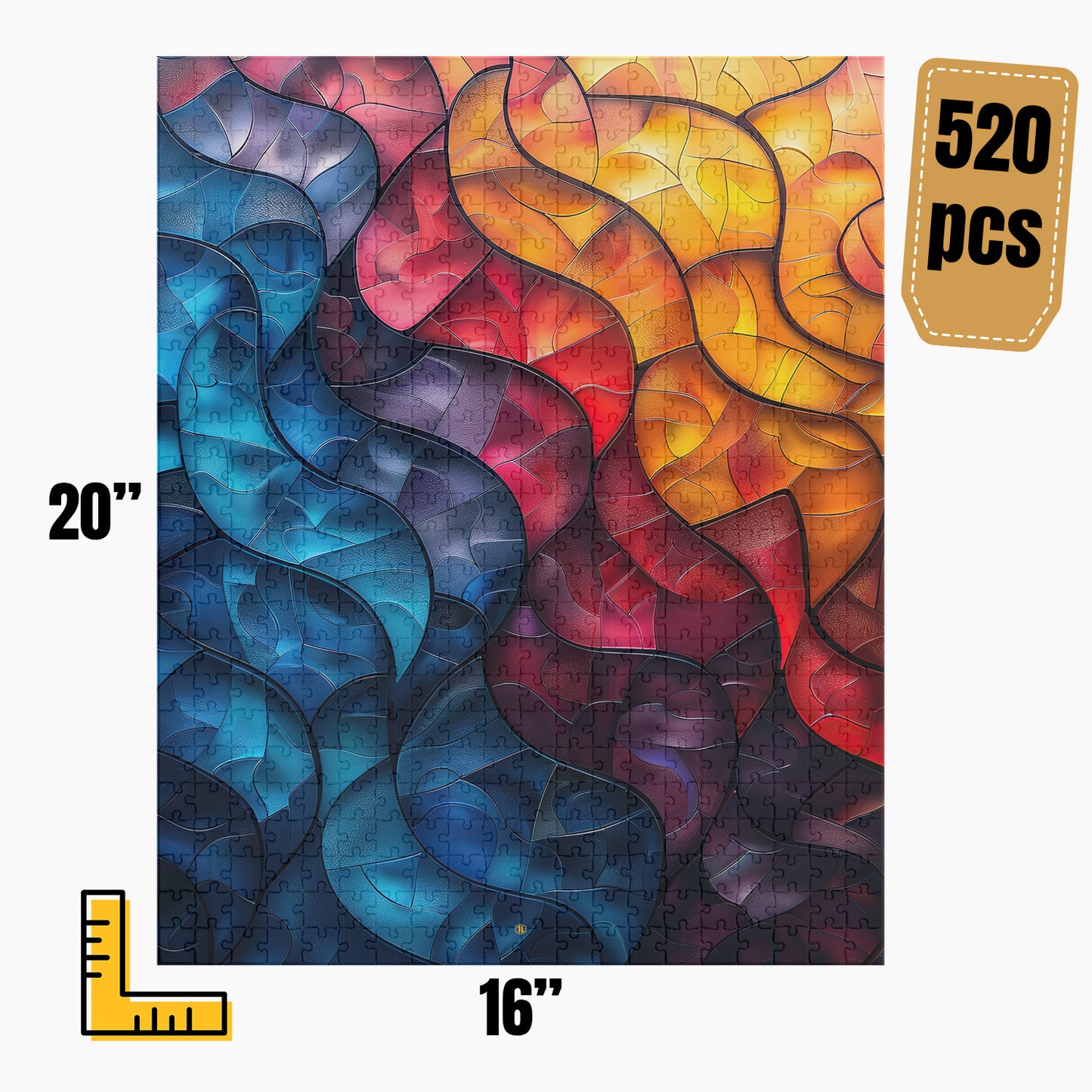 Modern Abstract Puzzle | S12A35