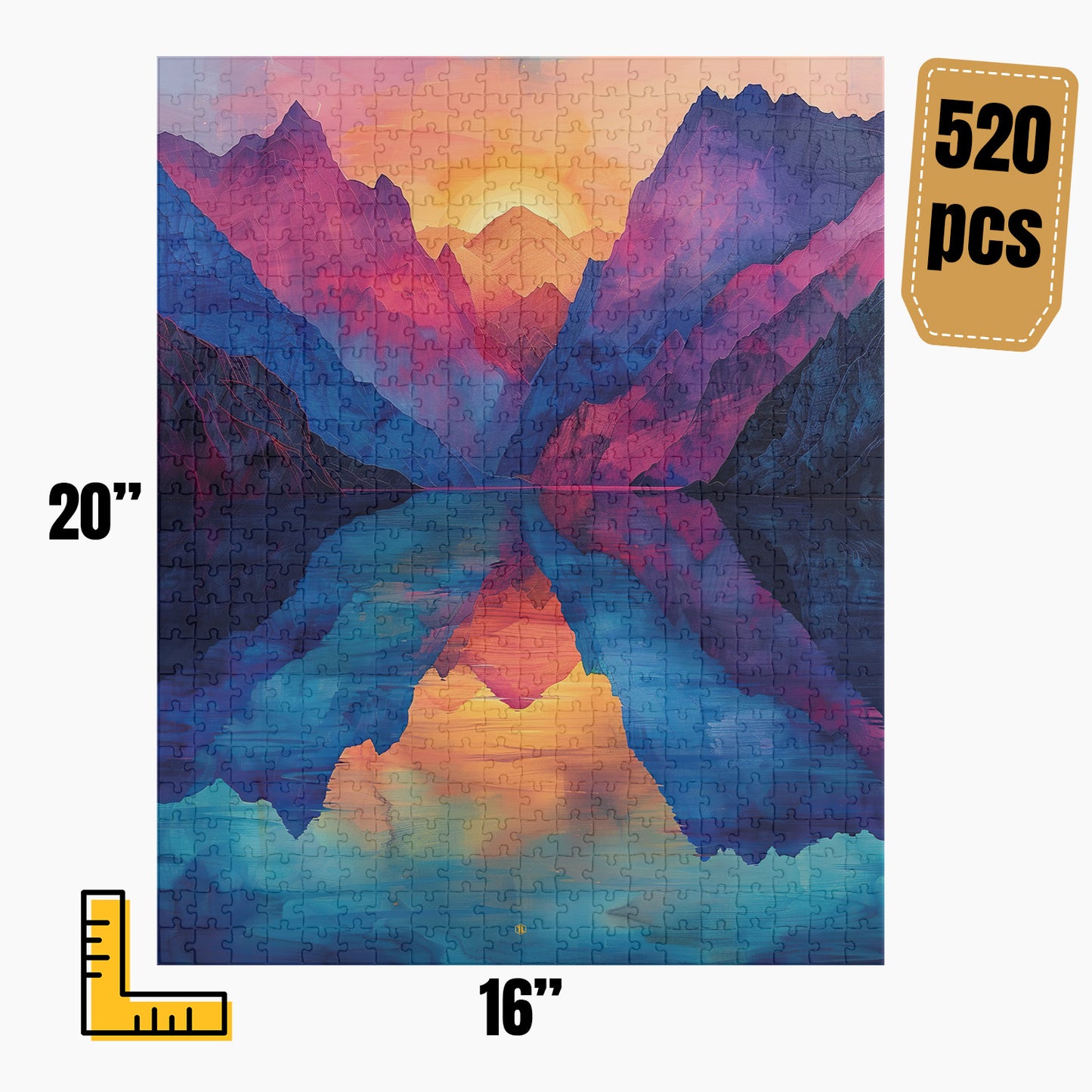 Modern Abstract Puzzle | S13A23