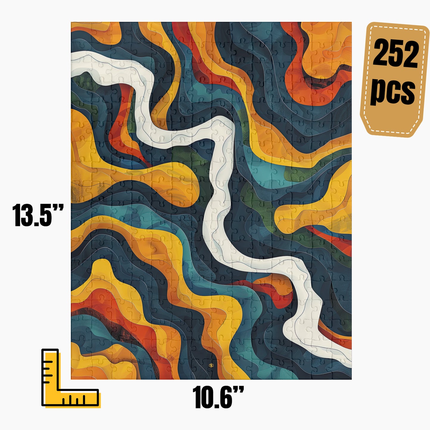 Modern Abstract Puzzle | S13A24