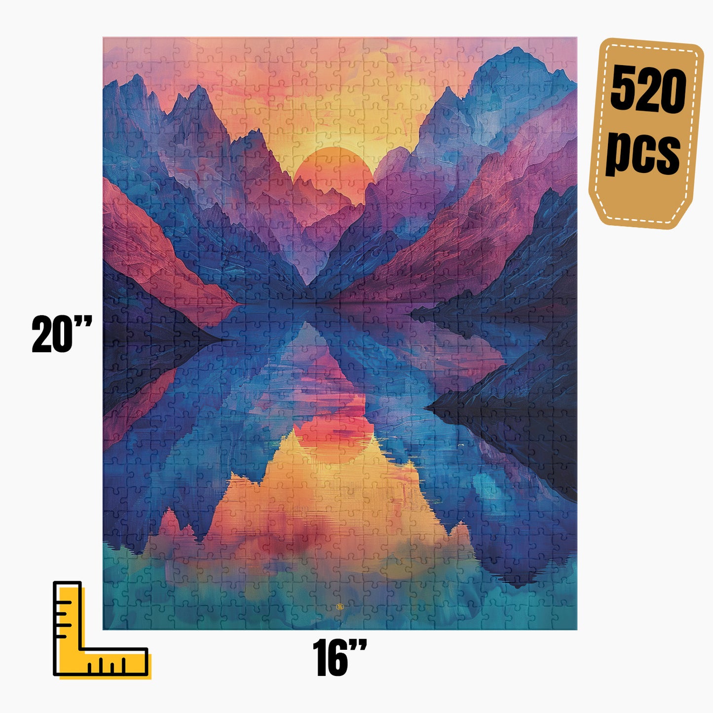 Modern Abstract Puzzle | S15A5