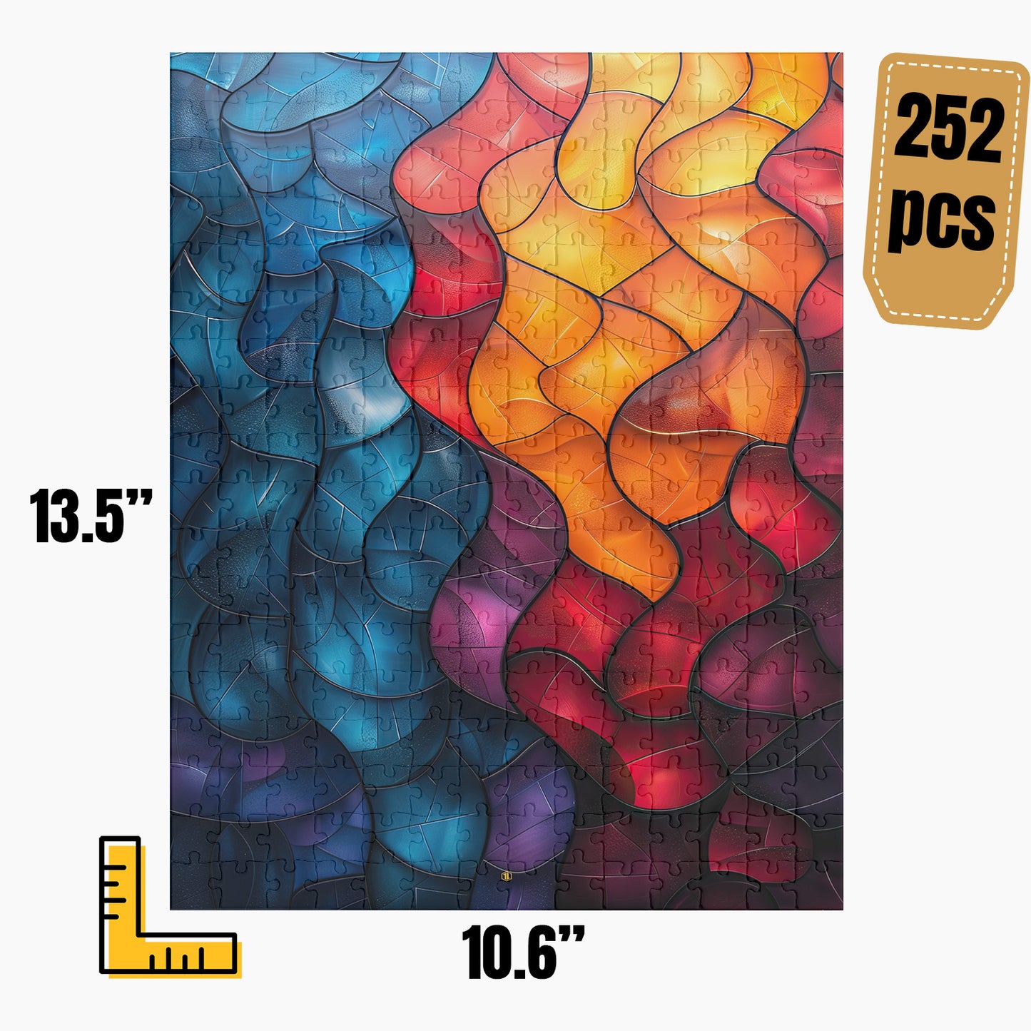 Modern Abstract Puzzle | S17A17