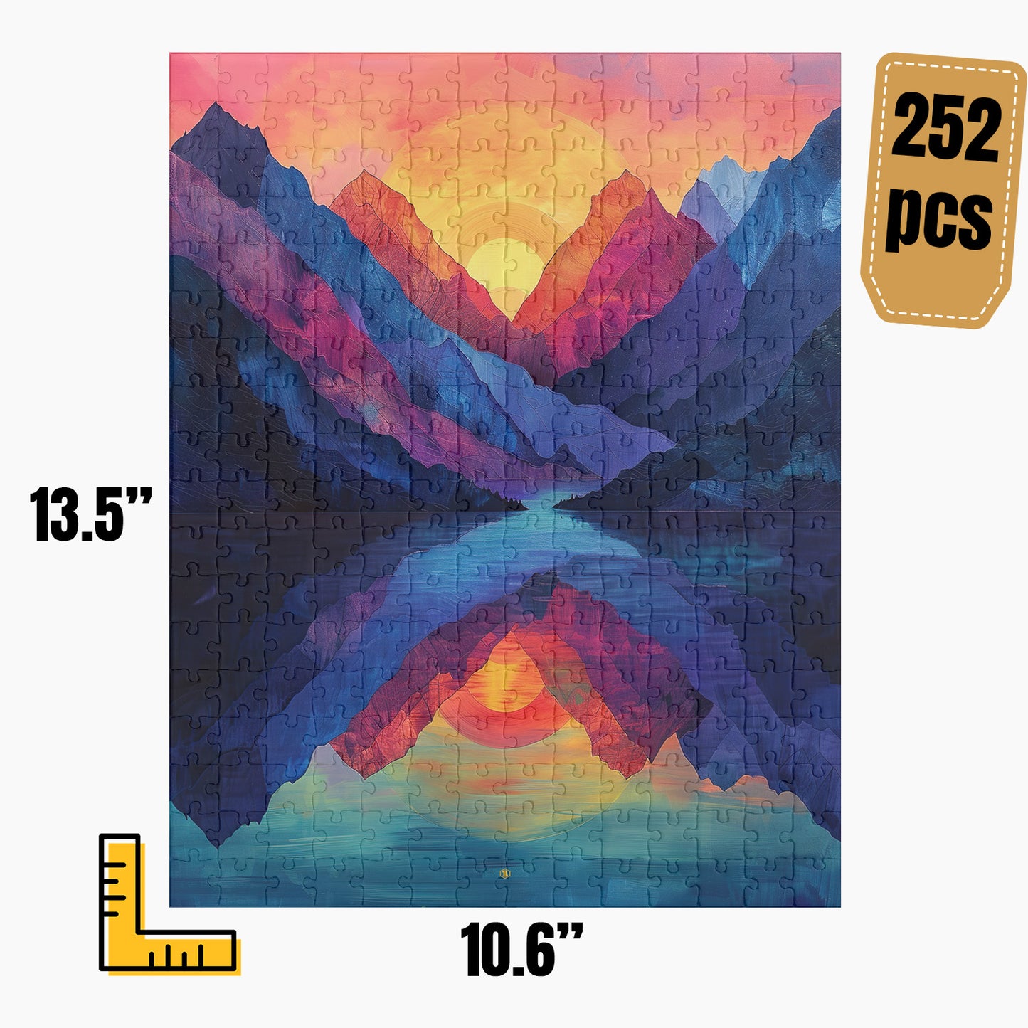 Modern Abstract Puzzle | S17A23