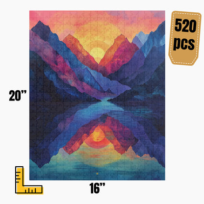 Modern Abstract Puzzle | S17A23