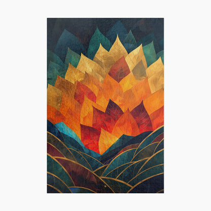 Modern Abstract Puzzle | S17A48