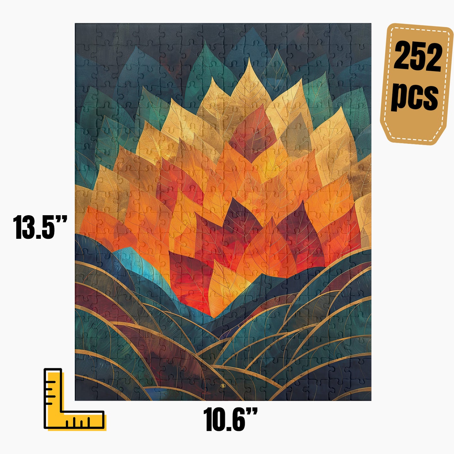 Modern Abstract Puzzle | S17A48