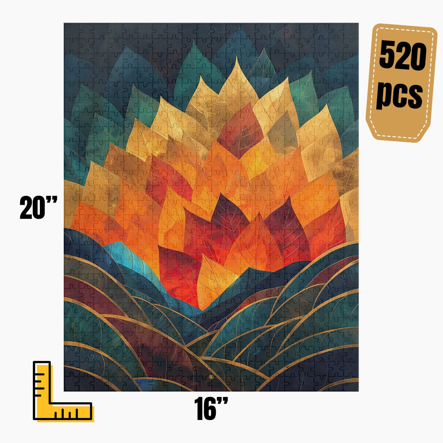 Modern Abstract Puzzle | S17A48