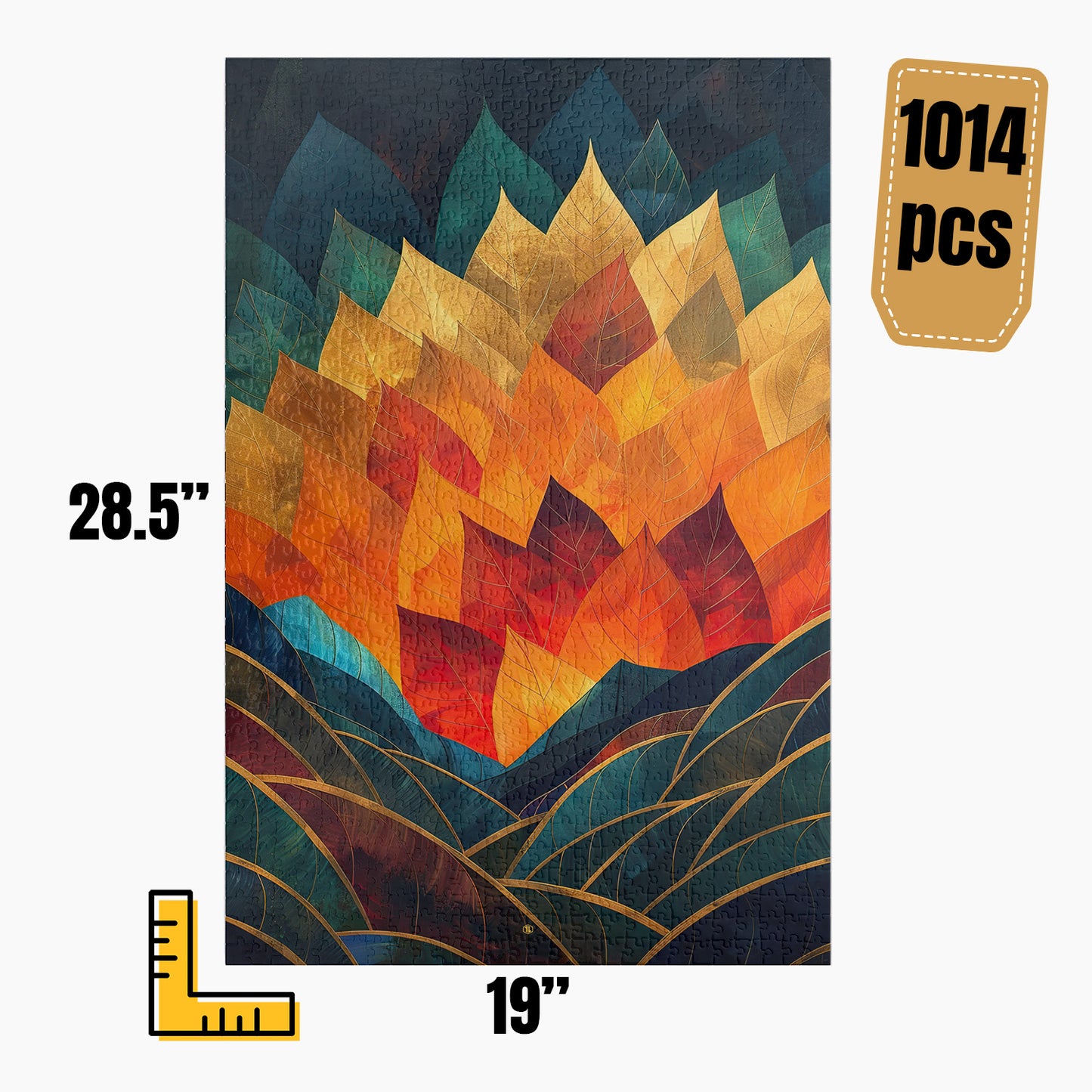 Modern Abstract Puzzle | S17A48