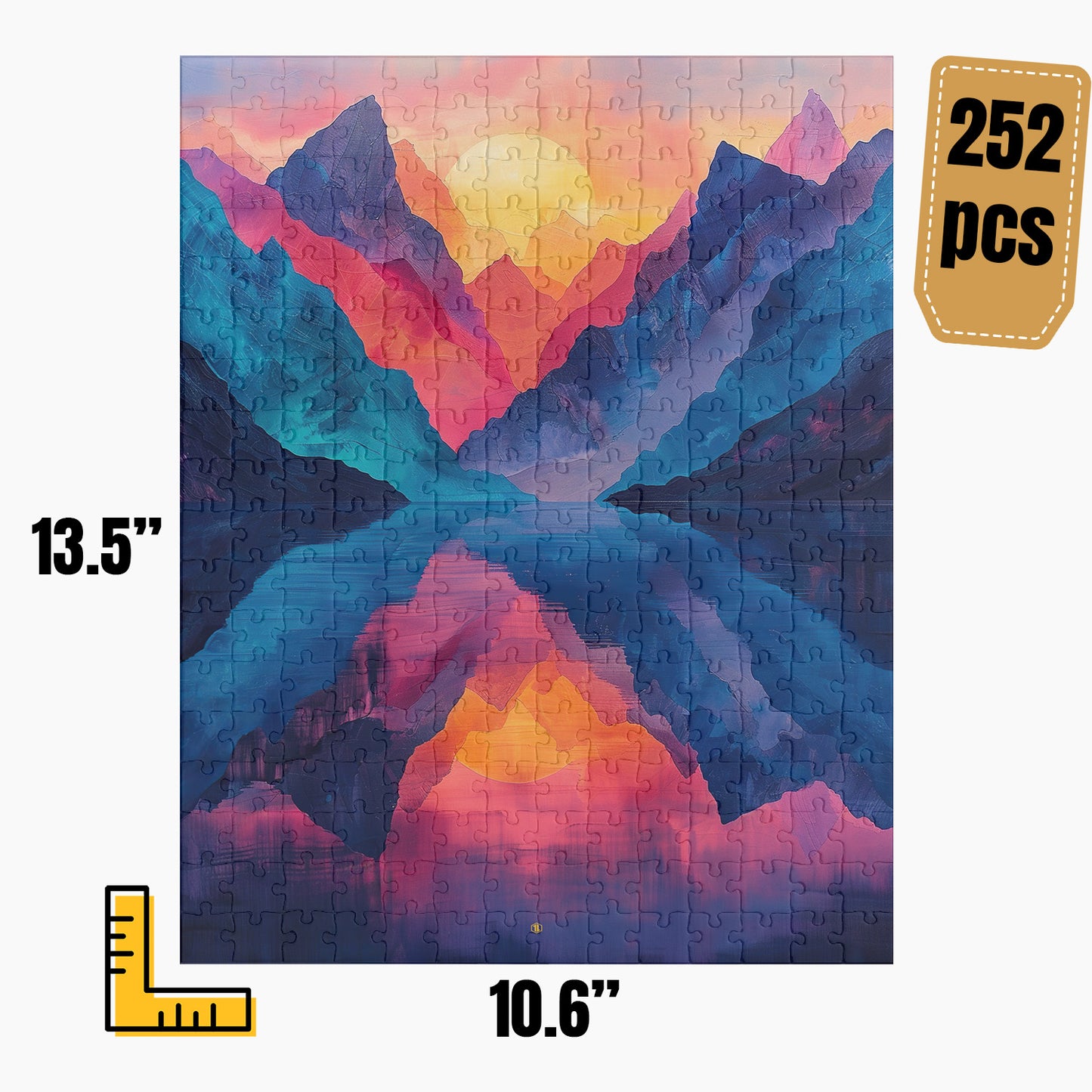 Modern Abstract Puzzle | S18A12