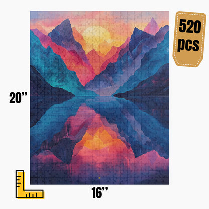 Modern Abstract Puzzle | S18A12