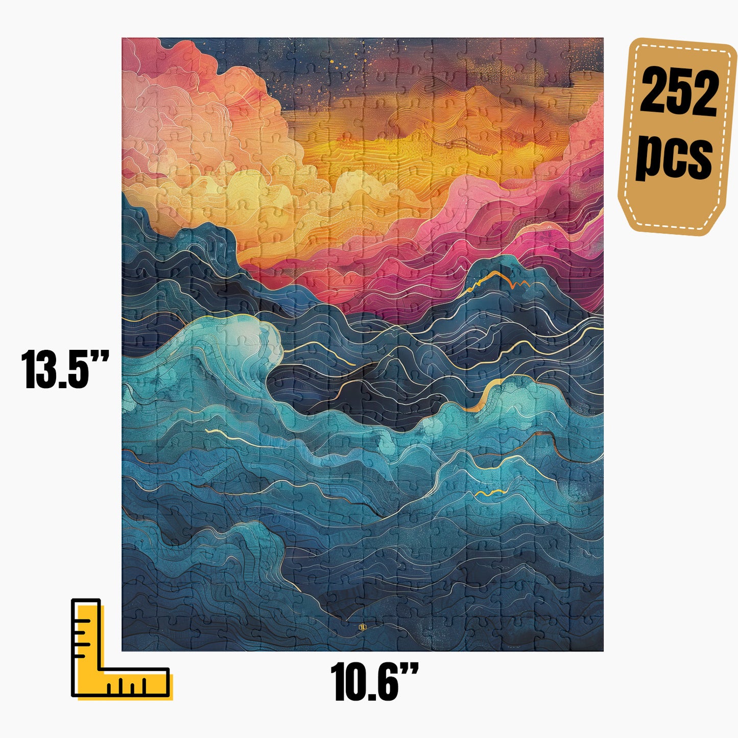 Modern Abstract Puzzle | S18A13