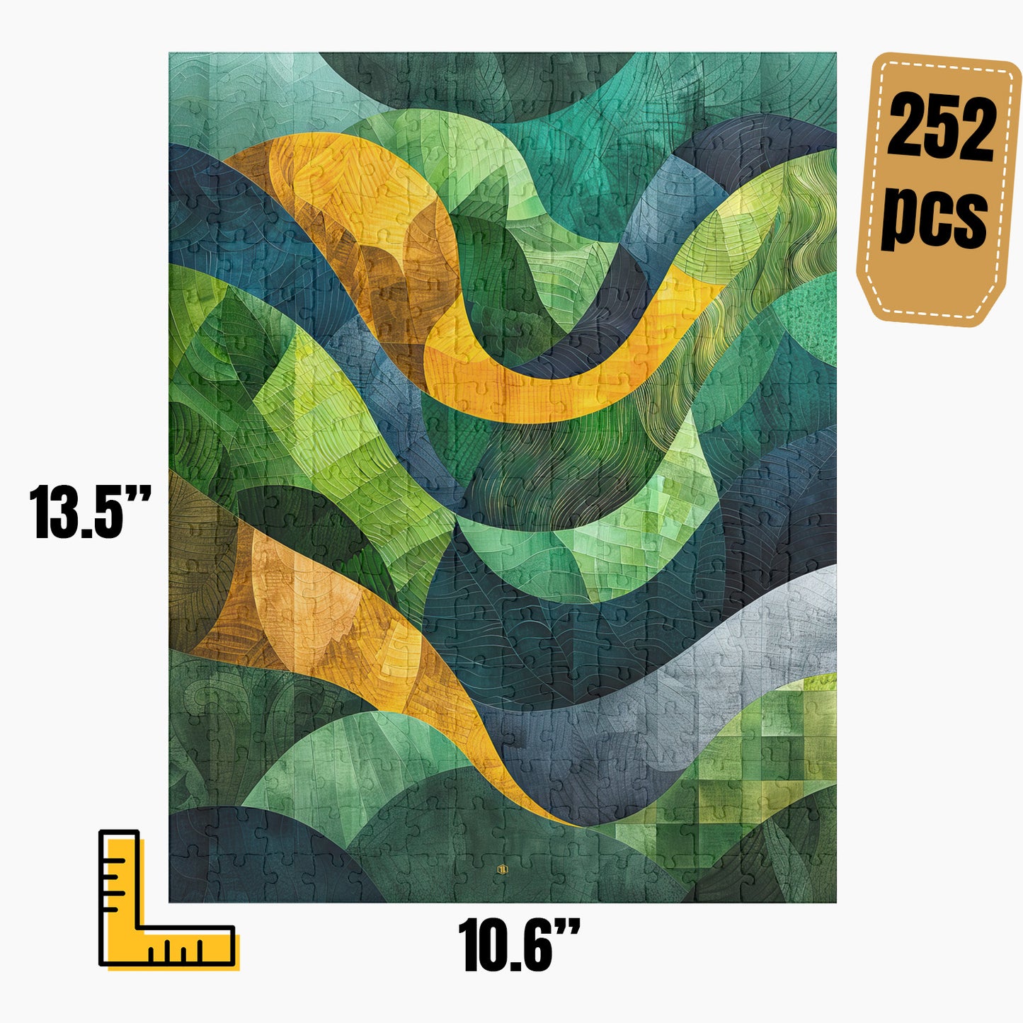 Modern Abstract Puzzle | S18A17