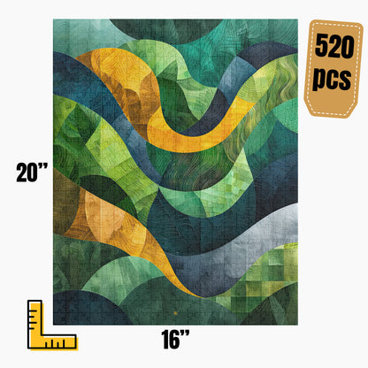 Modern Abstract Puzzle | S18A17