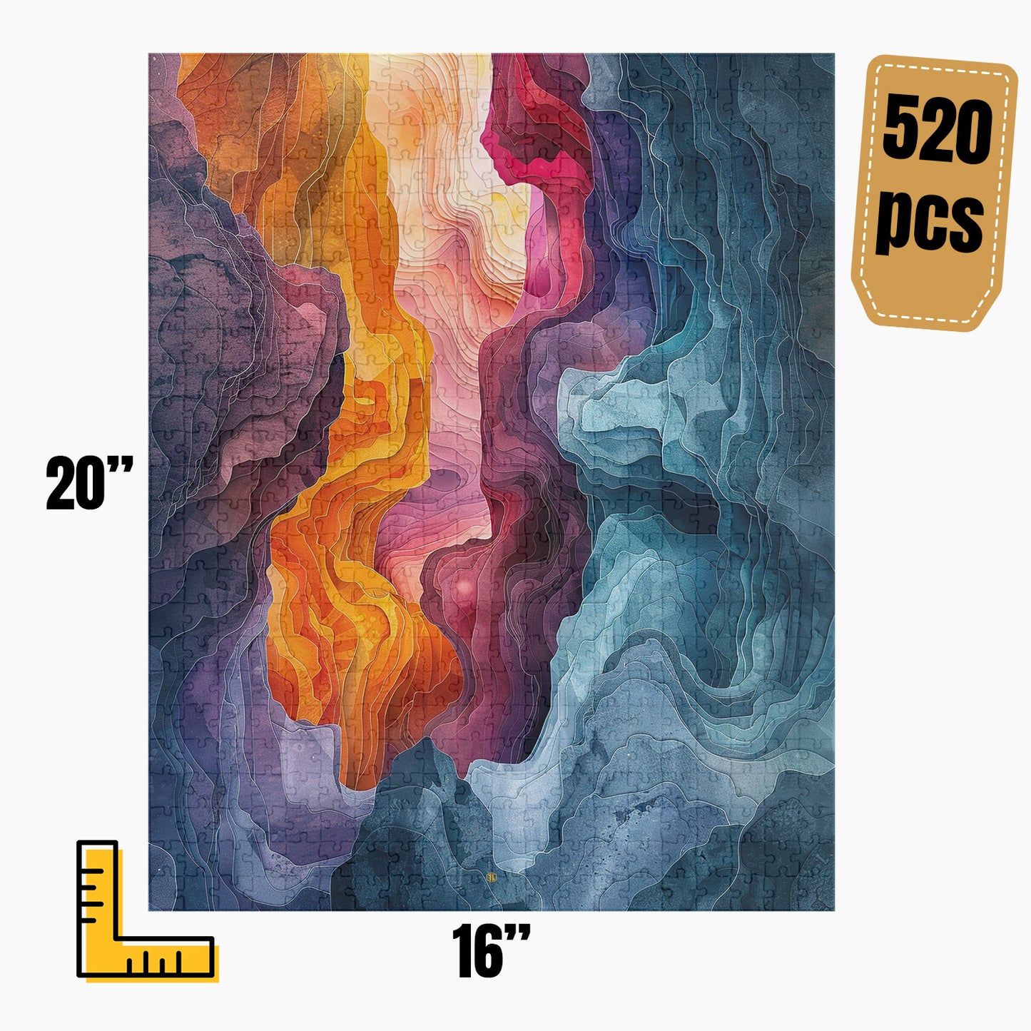 Modern Abstract Puzzle | S18A37