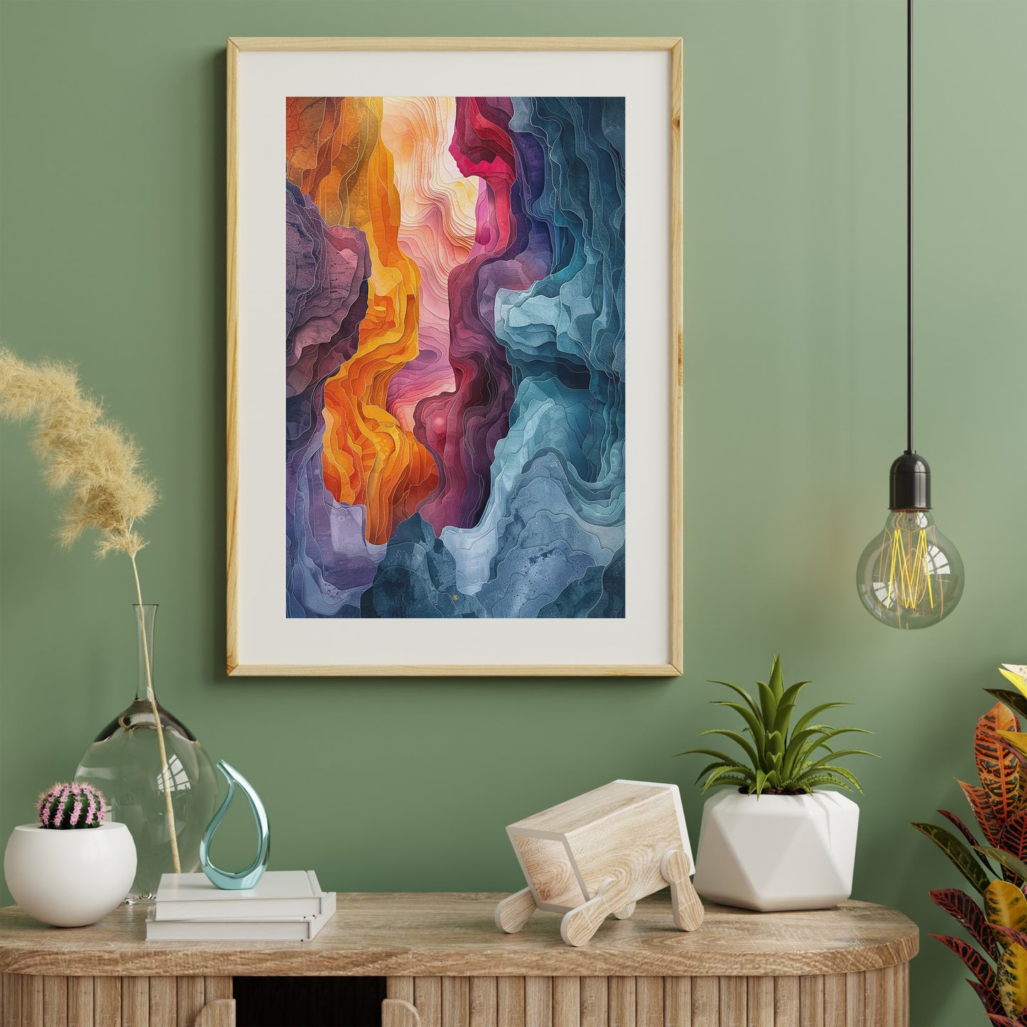 Modern Abstract Art | S18A37