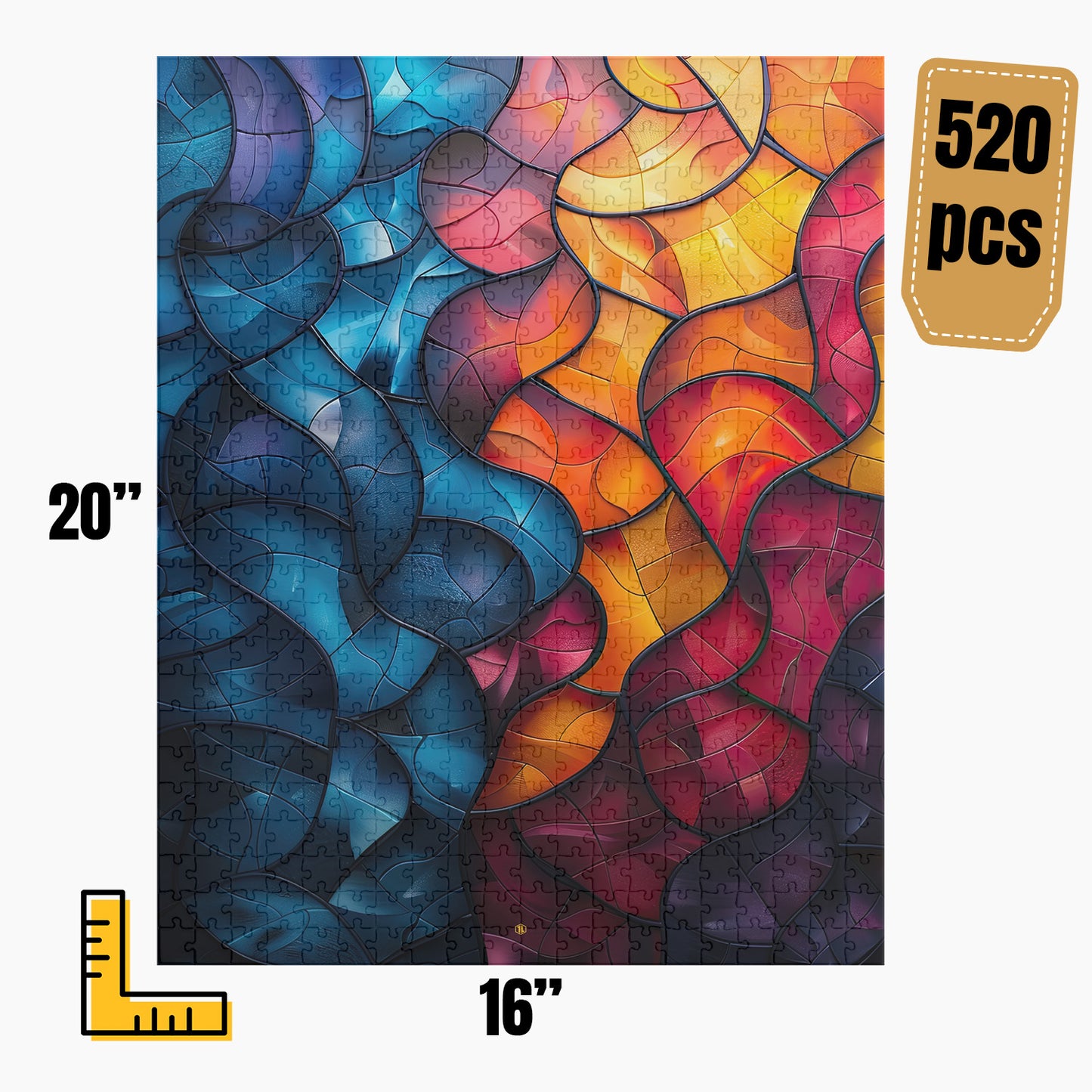 Modern Abstract Puzzle | S18A42