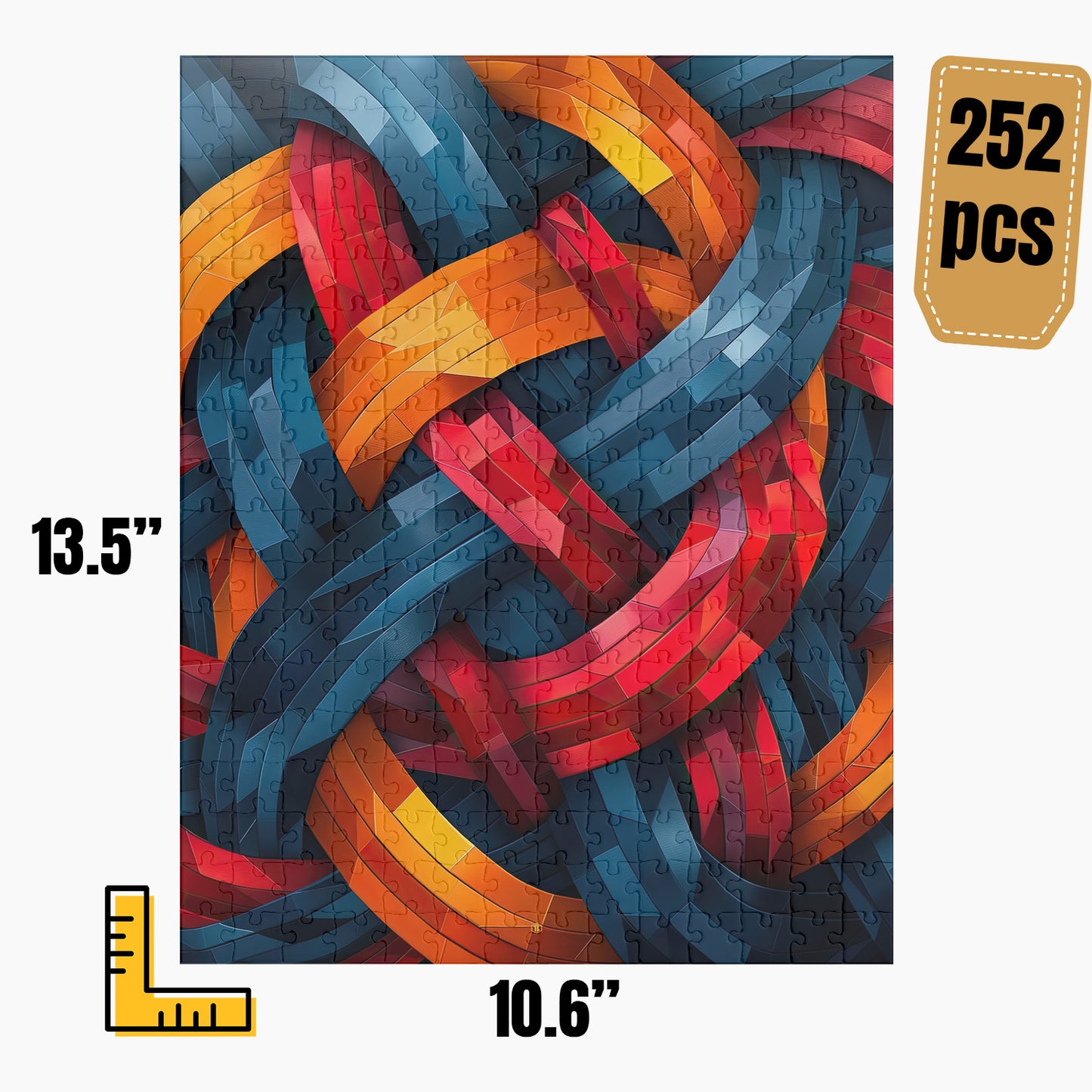 Modern Abstract Puzzle | S19A33