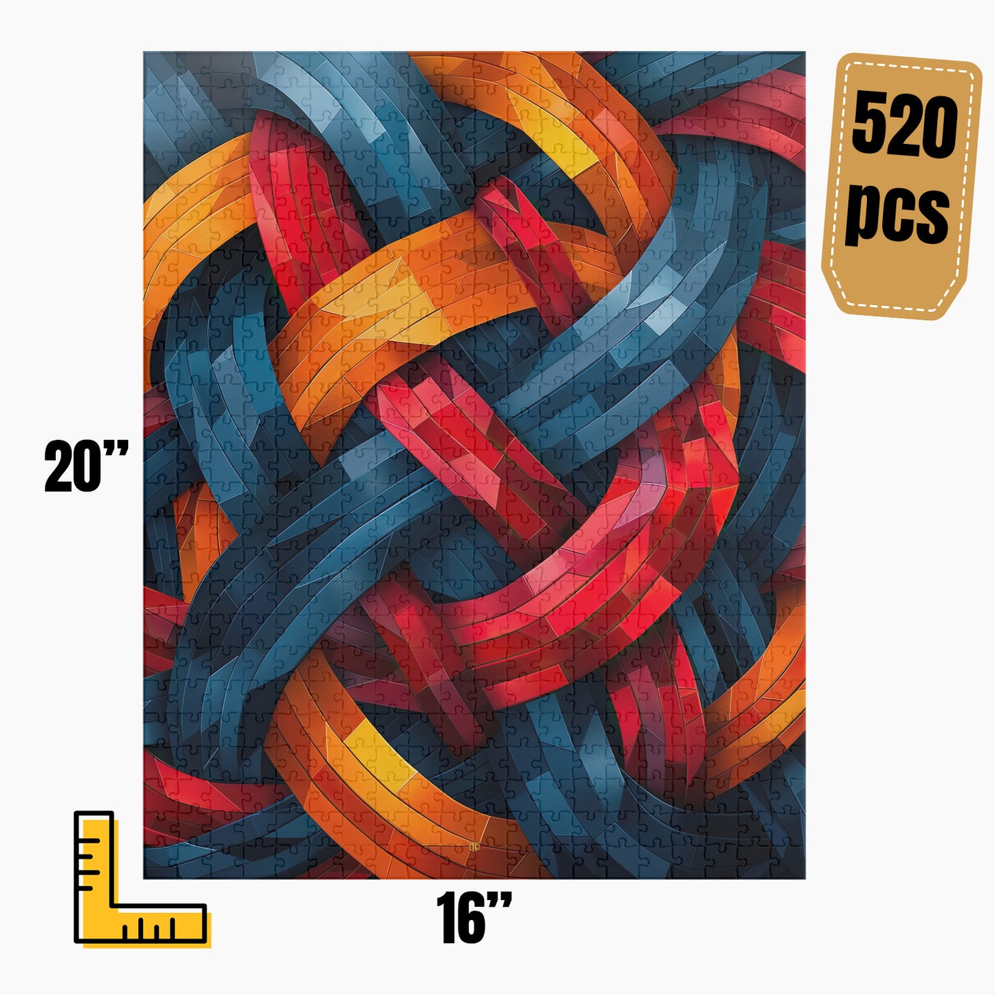 Modern Abstract Puzzle | S19A33