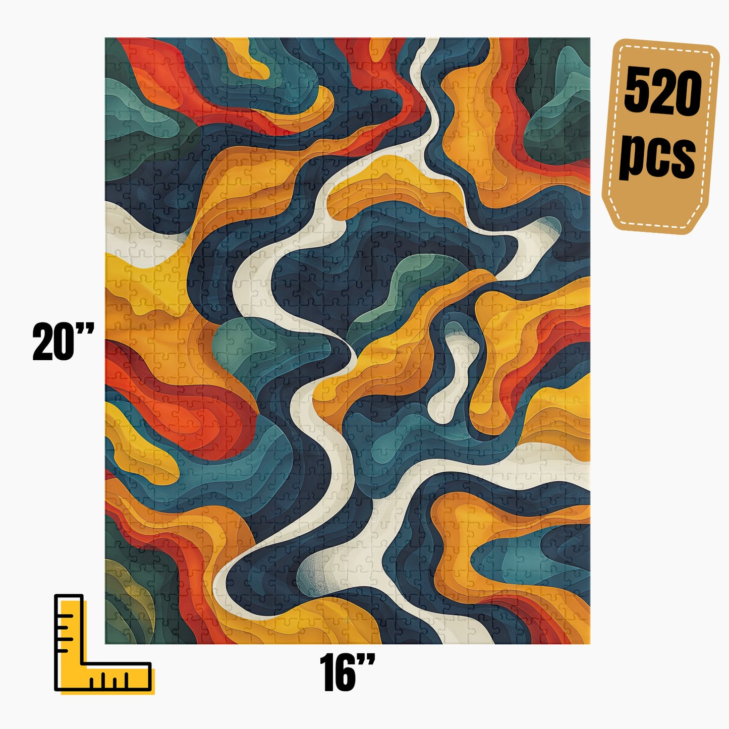 Modern Abstract Puzzle | S21A42