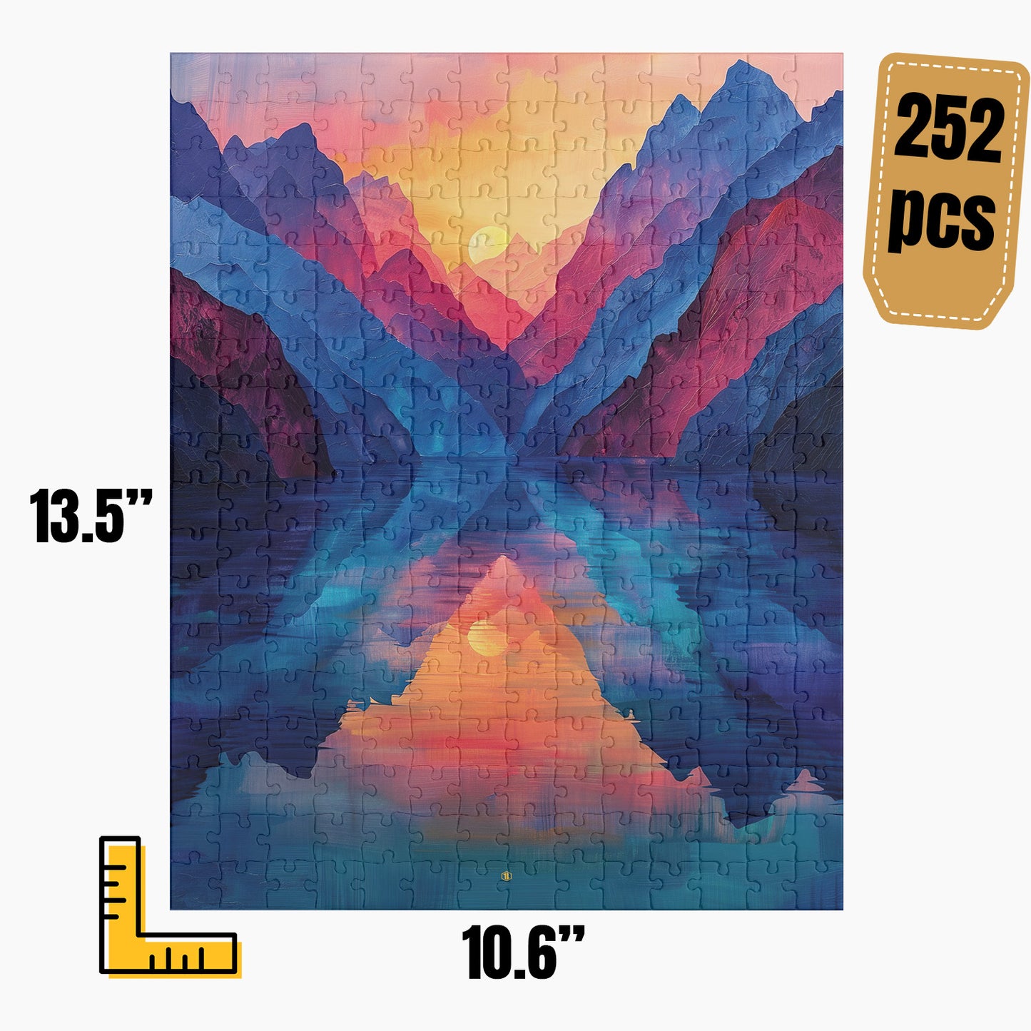 Modern Abstract Puzzle | S21A50