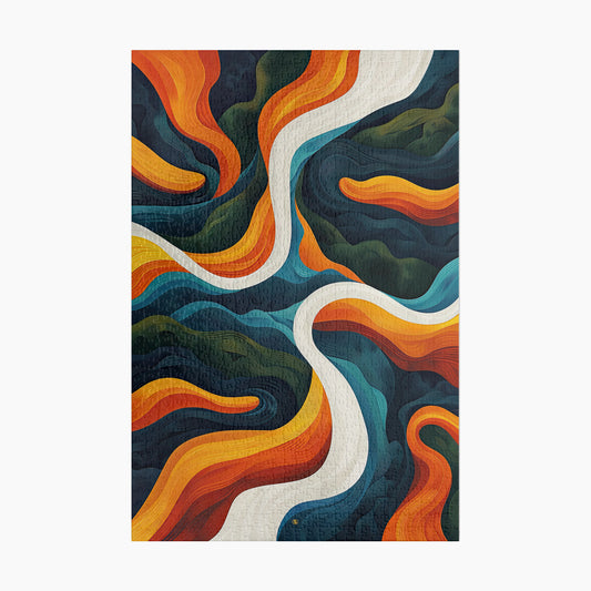 Modern Abstract Puzzle | S22A18