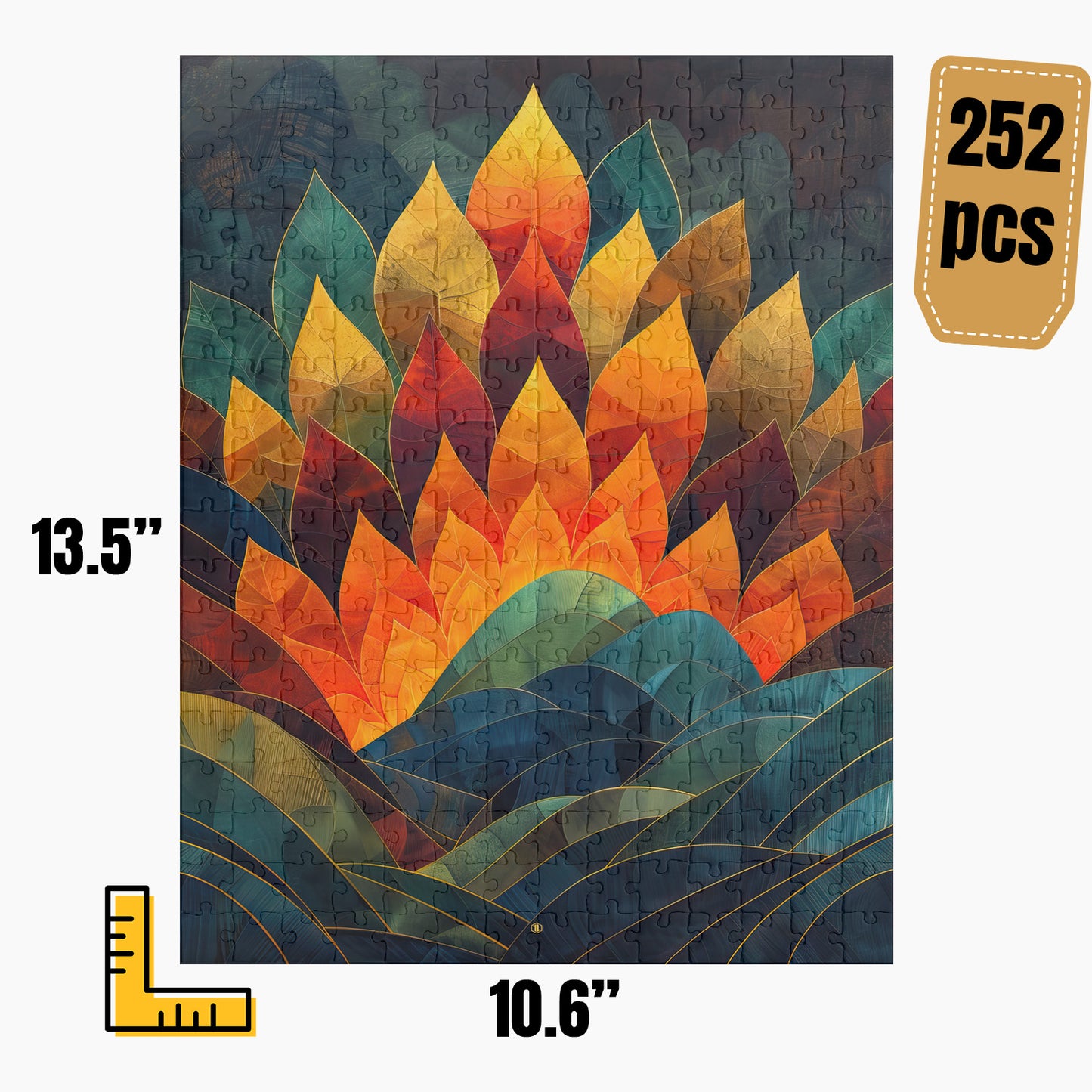 Modern Abstract Puzzle | S22A45