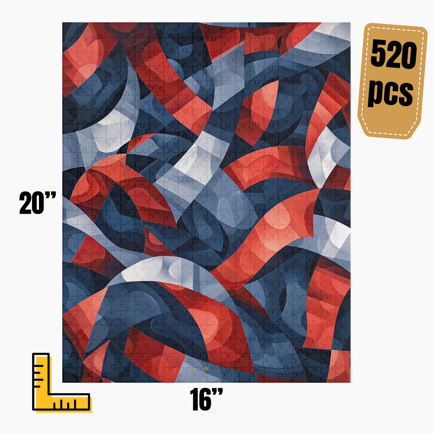 Modern Abstract Puzzle | S24A2